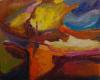 sunset_kalemegdan_oil_on_canvas_80x65cm_borko_petrovic